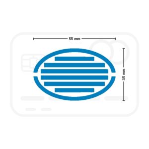 Colop Printer Oval 55 - 55x35 mm