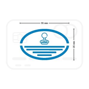 Colop Printer Oval 55 - 55x35 mm