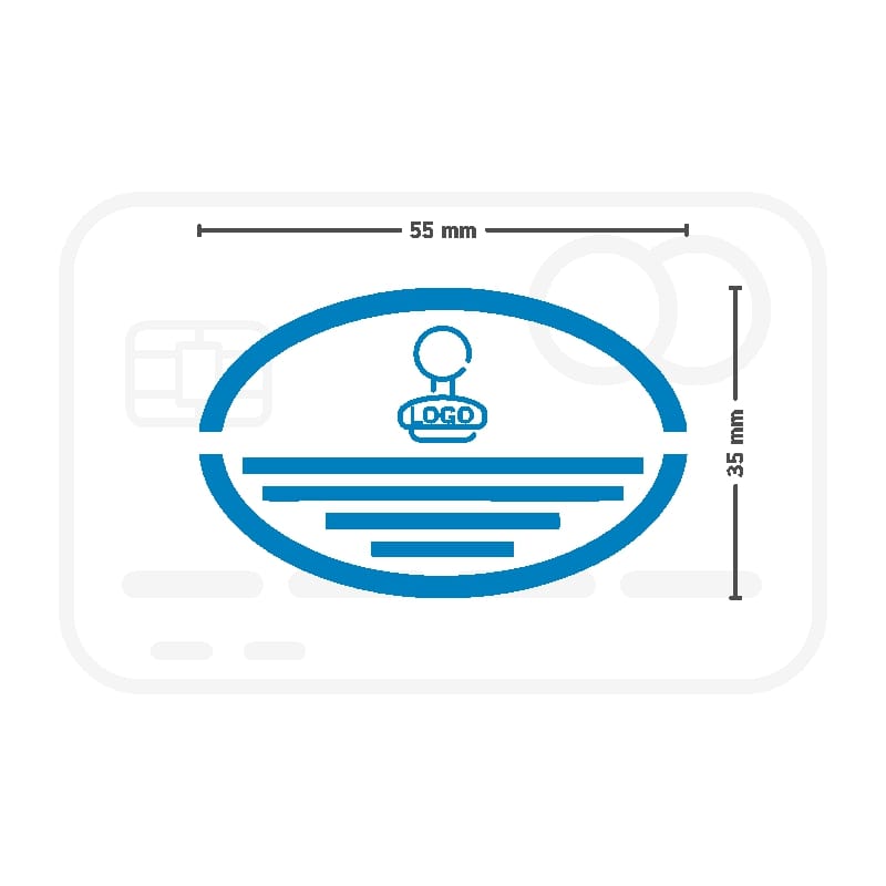 Colop Printer Oval 55 - 55x35 mm